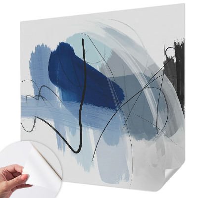 Motivtapete fürs Wohnzimmer Farbenfrohe Abstraktionen