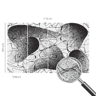 Motivtapete nach Maß Abstraktes Muster