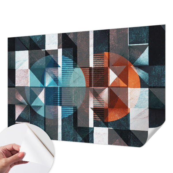 Vintage tapete Abstrakte Formen