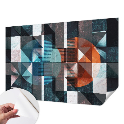 Vintage tapete Abstrakte Formen