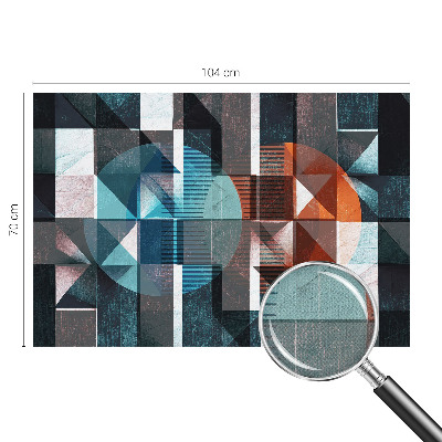 Vintage tapete Abstrakte Formen