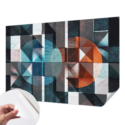 Vintage tapete Abstrakte Formen