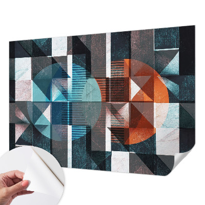 Vintage tapete Abstrakte Formen