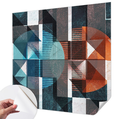 Vintage tapete Abstrakte Formen