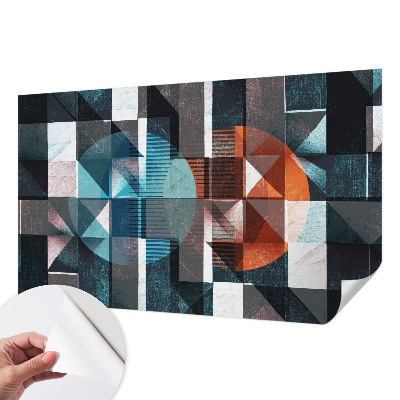 Vintage tapete Abstrakte Formen