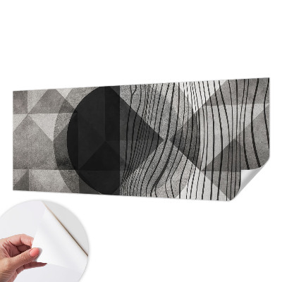 44D-Fototapete fürs Wohnzimmer Abstrakte Formen