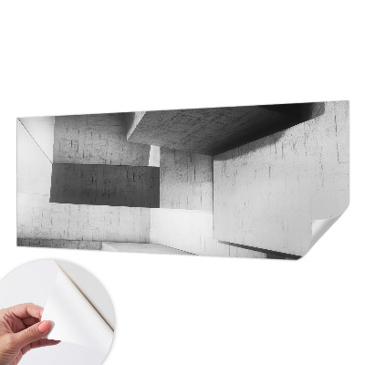 44D-Fototapete mit geometrischen Skulpturen als Motiv