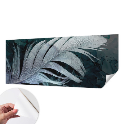 44D-Fototapete fürs Schlafzimmer Ätherische Feder