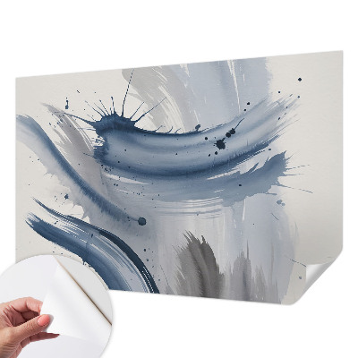 Moderne Fototapete nach Maß Künstlerische Pinselstriche