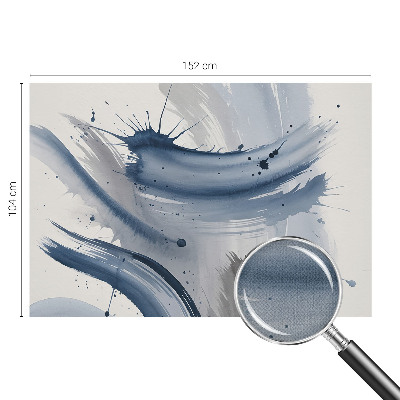 Moderne Fototapete nach Maß Künstlerische Pinselstriche