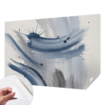 Moderne Fototapete nach Maß Künstlerische Pinselstriche