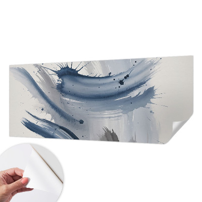 Moderne Fototapete nach Maß Künstlerische Pinselstriche