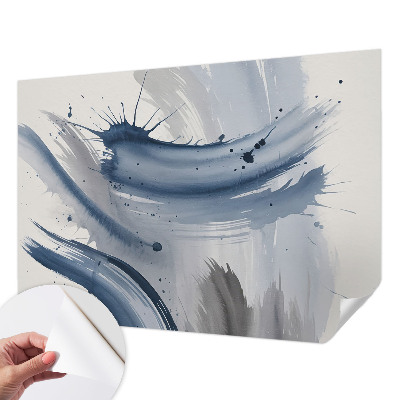 Moderne Fototapete nach Maß Künstlerische Pinselstriche