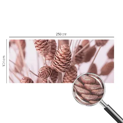 Motivtapete nach Maß mit natürlichem, elegantem Motiv