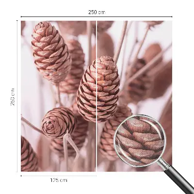 Motivtapete nach Maß mit natürlichem, elegantem Motiv