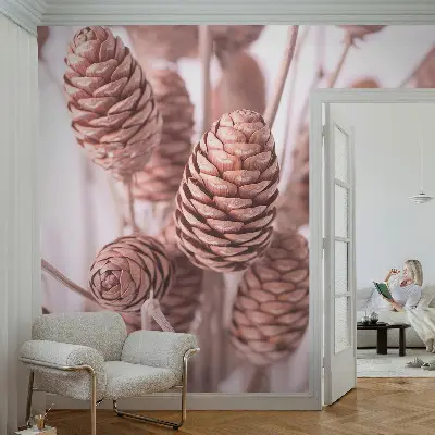 Motivtapete nach Maß mit natürlichem, elegantem Motiv