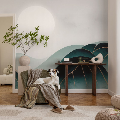 Selbstklebende Fototapete fürs Wohnzimmer Scheinbarer Frieden