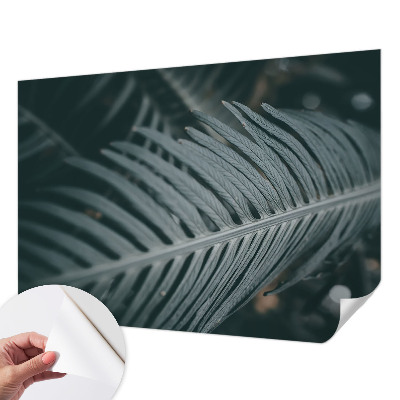 Hochwertige Bildtapete Grünes Blatt