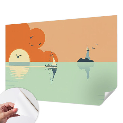 Selbstklebende Fototapete für die Wand mit Meeresmotiv