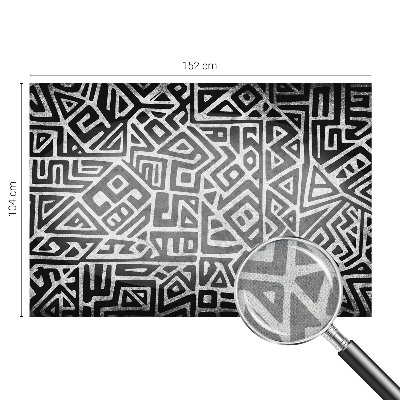 Selbstklebende Fototapete fürs Schlafzimmer Geometrisches Labyrinth