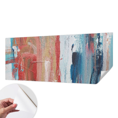 Selbstklebende Fototapete fürs Kinderzimmer Farbenfrohe Abstraktionen