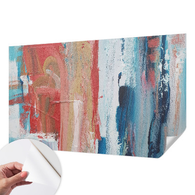 Selbstklebende Fototapete fürs Kinderzimmer Farbenfrohe Abstraktionen