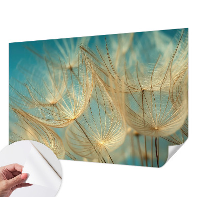 Fototapete in 3D-Optik Ätherische Löwenzahn