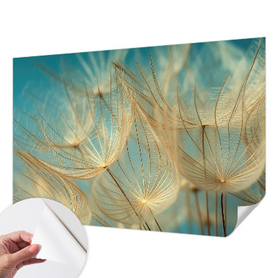 Fototapete in 3D-Optik Ätherische Löwenzahn