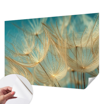 Fototapete in 3D-Optik Ätherische Löwenzahn