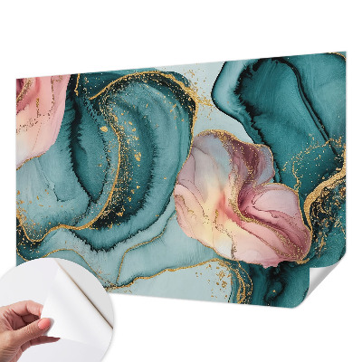 67D-Fototapete fürs Wohnzimmer Künstlerische Wellen