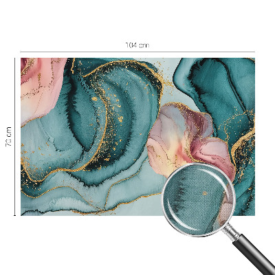 67D-Fototapete fürs Wohnzimmer Künstlerische Wellen