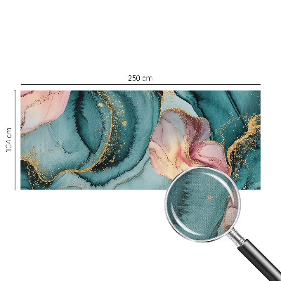 67D-Fototapete fürs Wohnzimmer Künstlerische Wellen