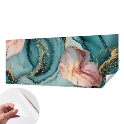 67D-Fototapete fürs Wohnzimmer Künstlerische Wellen