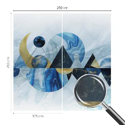 67D-Fototapete mit dem Motiv „Kosmische Eleganz“