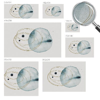 Fototapete in 3D-Optik Abstrakte Verbindung