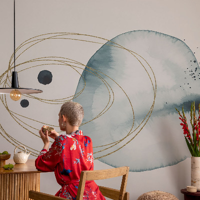 Fototapete in 3D-Optik Abstrakte Verbindung