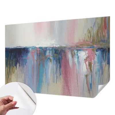 Hochwertige Bildtapete Farbenfrohe Abstraktion