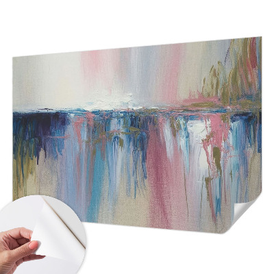 Hochwertige Bildtapete Farbenfrohe Abstraktion