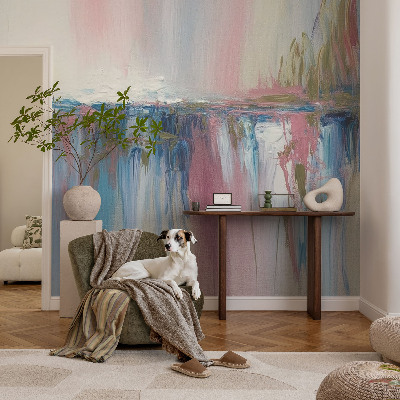 Hochwertige Bildtapete Farbenfrohe Abstraktion