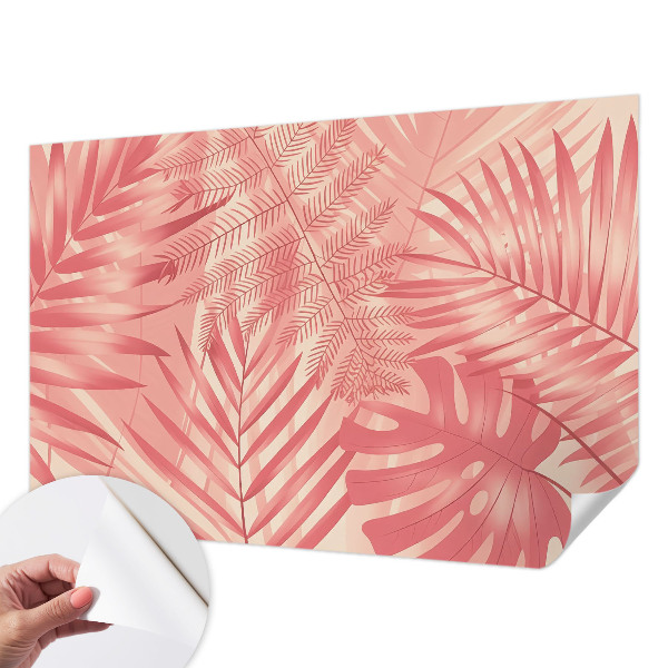 Selbstklebende Fototapete Tropische Blätter