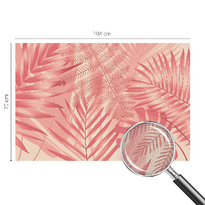 Selbstklebende Fototapete Tropische Blätter