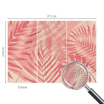 Selbstklebende Fototapete Tropische Blätter