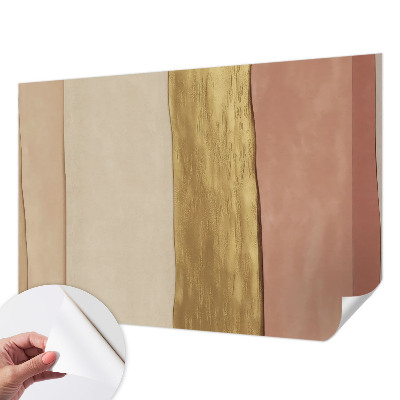 Moderne Fototapete nach Maß Wellenstreifen