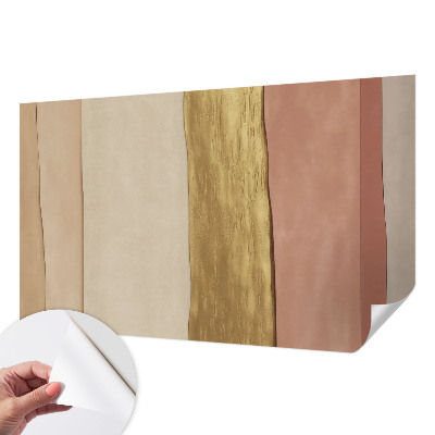 Moderne Fototapete nach Maß Wellenstreifen