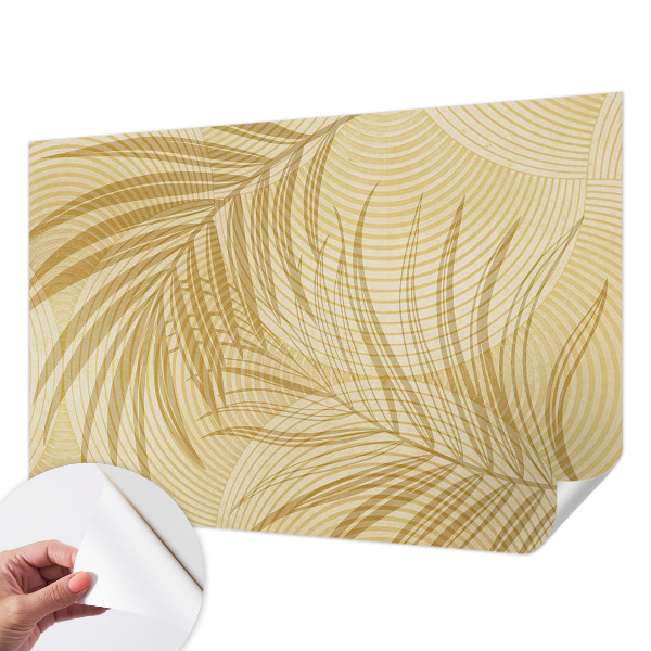 Selbstklebende Fototapete fürs Wohnzimmer Tropische Eleganz