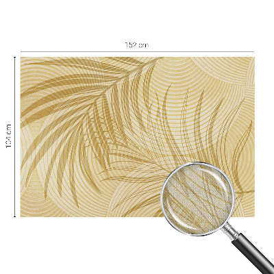 Selbstklebende Fototapete fürs Wohnzimmer Tropische Eleganz