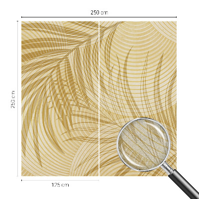 Selbstklebende Fototapete fürs Wohnzimmer Tropische Eleganz