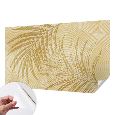 Selbstklebende Fototapete fürs Wohnzimmer Tropische Eleganz