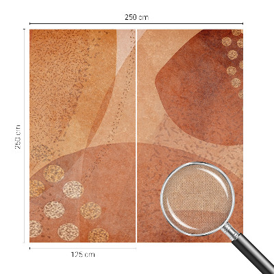 68D-Fototapete Erdige Kompositionen