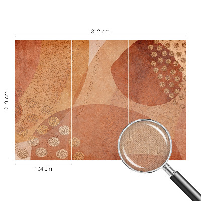 68D-Fototapete Erdige Kompositionen